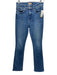 Mother Size 25 Medium Wash Cotton Blend Whiskering High Rise Fading Jeans Medium Wash / 25