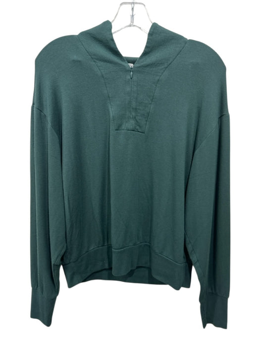 Splits 59 Size S Forest Green Modal Blend Drawstring Quarter Zip Jogger Pant Set Forest Green / S