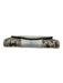 Khirma Eliazov White & Taupe Reptile Snake Print Removable Strap Chain Strap Bag White & Taupe / S