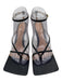Bottega Veneta Shoe Size 38 Black Leather Thong Ankle Strap Sandals Black / 38