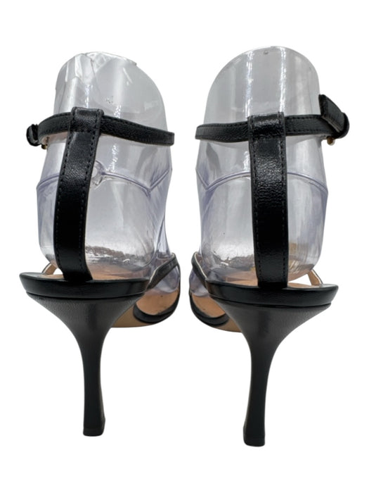 Bottega Veneta Shoe Size 38 Black Leather Thong Ankle Strap Sandals Black / 38