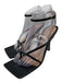 Bottega Veneta Shoe Size 38 Black Leather Thong Ankle Strap Sandals Black / 38