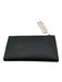 Saint Laurent Black Grained Leather Gold Tone Hardware Envelope Bifold Wallets Black