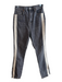 BlankNYC Size 27 Gray Cotton Zip Fly Stripe 5 Pocket Straight Jeans Gray / 27