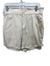 BlankNYC Size 27 Light Beige Cotton Elastic Waist Poka Dot Cuffed Shorts Light Beige / 27