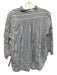Trovata Birds of Paradis Size XS Blue & White Cotton Striped Long Sleeve Top Blue & White / XS