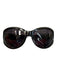 Valentino Black Oval Logo Detail case incl Sunglasses Black