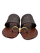 Simkhai Shoe Size 39 Brown Leather Toe Strap Woven Strap Open Toe Sandals Brown / 39
