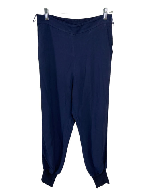 Stella McCartney Size 40 Navy Blue Rayon Blend Elastic Waist Pockets Pants Navy Blue / 40