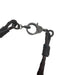 Dark Brown Leather Braided Cord Choker Lobster Clasp Necklace Dark Brown
