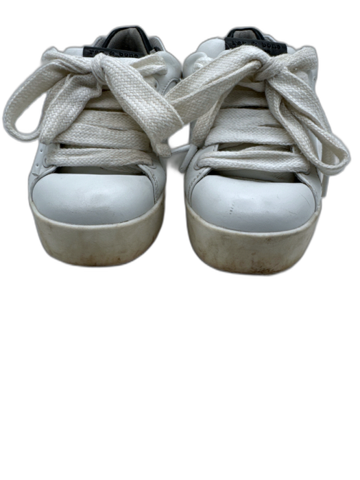 Rag & Bone Shoe Size 37.5 White & Black Leather Upper Layered Detail Sneakers White & Black / 37.5