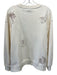 Scotch & Soda Size L Cream & Brown Cotton Blend Embroidered Flowers Top Cream & Brown / L