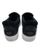 Ugg Shoe Size 6.5 Black & White Suede Upper Round Toe Slip On Platform Sneakers Black & White / 6.5