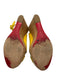 Christian Louboutin Shoe Size 37 Yellow Leather Upper Criss Cross Sandals Yellow / 37