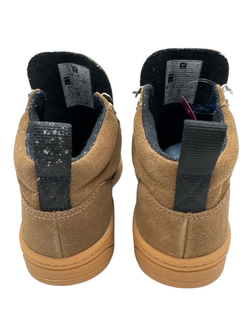 Veja Shoe Size 41 Brown & Black Leather Upper Suede Mid Top Lace Up Sneakers Brown & Black / 41