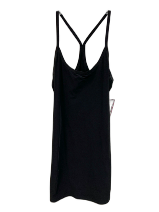 Outdoor Voices Size S Black Nylon & Spandex Spaghetti Strap Stretch Mini Dress Black / S