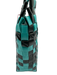 Marni Black & Turquoise Plastic Woven Braided Double Handle Tote Bag Black & Turquoise / XS