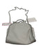 Stella McCartney Pearl Gray Faux Leather Magnetic Closure Chain Strap Bag Pearl Gray / XS