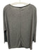 Vince Size M Olive Gray No Fabric Tag Heathered Wide Neck 3/4 Dolman Sleeve Top Olive Gray / M