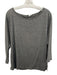 Vince Size M Olive Gray No Fabric Tag Heathered Wide Neck 3/4 Dolman Sleeve Top Olive Gray / M