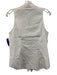 Veronica Beard Size 8 Cream White Cotton Blend Sleeve Cut Outs Button Up Top Cream White / 8