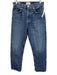 Agolde Size 27 Medium Wash Cotton Denim High Rise Whiskering Straight Leg Jeans Medium Wash / 27