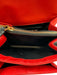 Marni Red Nylon Gold hardware Accordion Flap Crossbody Strap Bag Red / Mini