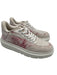 Christian Dior Shoe Size 37.5 Pink & White Neoprene Round Toe Toile Sneakers Pink & White / 37.5