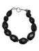 MWL Designs Black & Silver Onyx Faceted Hook Bracelet Black & Silver
