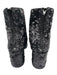 Maison Margiela Shoe Size 38 Black & Blue textile upper Fully Sequined Boots Black & Blue / 38