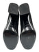 Saint Laurent Shoe Size 38 Black Leather Upper Suede Rhinestone Bow Loafers Black / 38