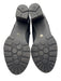 Chanel Shoe Size 38.5 Black Leather Upper Shearling Lined Interlocking CC Boots Black / 38.5