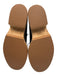Clergerie Shoe Size 38.5 Black & Beige Leather Upper Patent Lace Up Loafers Black & Beige / 38.5