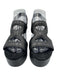 Clergerie Shoe Size 38.5 Black Leather Upper Ankle Buckle Caged Platform Sandals Black / 38.5