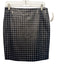 Akris Punto Size 6 Black Lamb leather Polka Dots Sleeveless Zip Back Skirt Set Black / 6