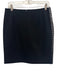 Akris Punto Size 6 Black Lamb leather Polka Dots Sleeveless Zip Back Skirt Set Black / 6