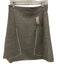Akris Size 6 Grey Wool & Cashmere Zip Back Heathered Pockets A line Skirt Grey / 6