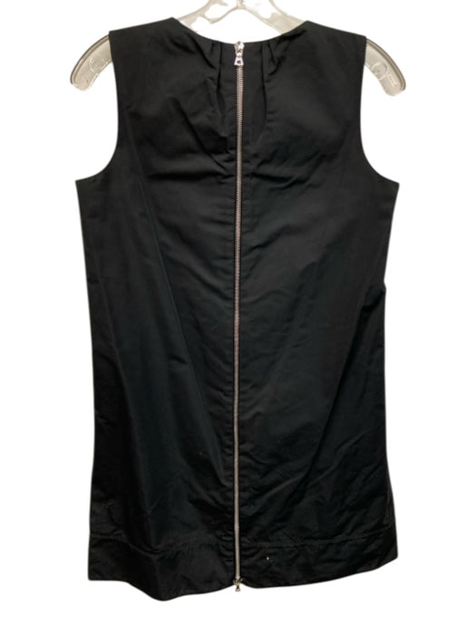 Lida Baday Size 6 Black & Green Polyester Zip Back Colorblock Sleeveless Dress Black & Green / 6