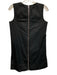 Lida Baday Size 6 Black & Green Polyester Zip Back Colorblock Sleeveless Dress Black & Green / 6