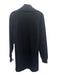 Spanx Size M Black Tencel Blend 1/2 Zip Long Sleeve Fold Collar Jacket Black / M