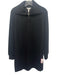 Spanx Size M Black Tencel Blend 1/2 Zip Long Sleeve Fold Collar Jacket Black / M