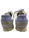 Veja Shoe Size 8 Grey, White & Multi Synthetic Lace Up Platform Logo Suede Shoes Grey, White & Multi / 8