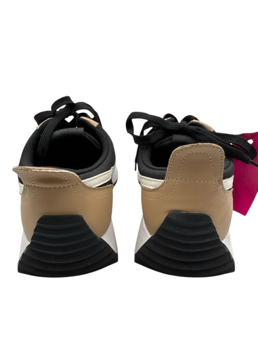 Dolce Vita Shoe Size 7 Black, White & Brown Synthetic Lace Up Platform Shoes Black, White & Brown / 7