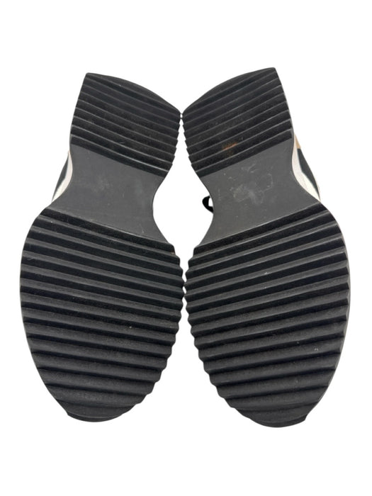 Dolce Vita Shoe Size 7 Black, White & Brown Synthetic Lace Up Platform Shoes Black, White & Brown / 7