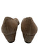 Stuart Weitzman Shoe Size 11M Brown Textile Round Toe Slip On Wedges Brown / 11M