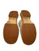 Burberry Shoe Size 37 Beige Suede Tartan Plaid Rubber Outsole Clogs Beige / 37