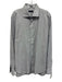 Peter Millar Size XL Blue & White Cotton Striped Button Down Long Sleeve Shirt Blue & White / XL