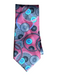 Ermenegildo Zegna Pink & Multi Silk All Over Print Men's Tie Pink & Multi