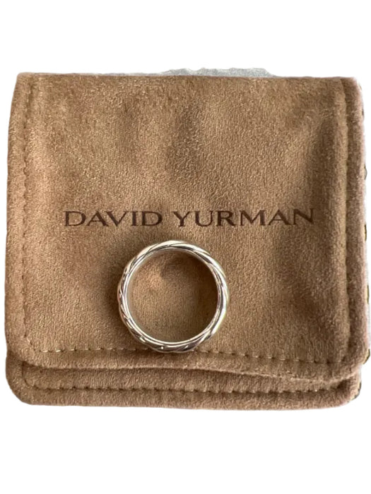 David Yurman Sterling Silver Sculpted Cable Ring