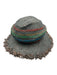 Paul Smith NWT Gray & Multi-Color Straw Men's Hat Gray & Multi-Color